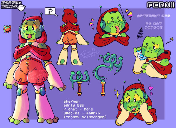 EARTHSHINE - Ferni Character Sheet