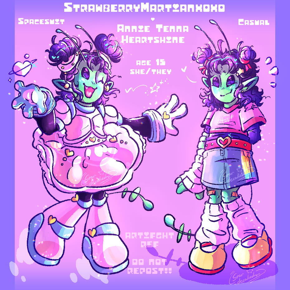 Annie Tenna Heartshine Main Illustrations